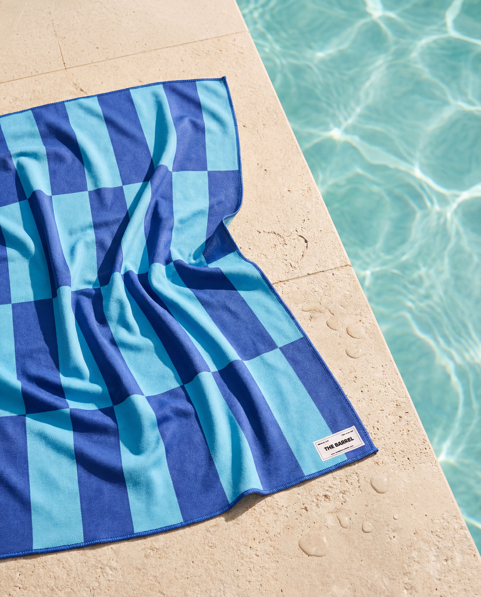 Beach Towel - Blue Stripe